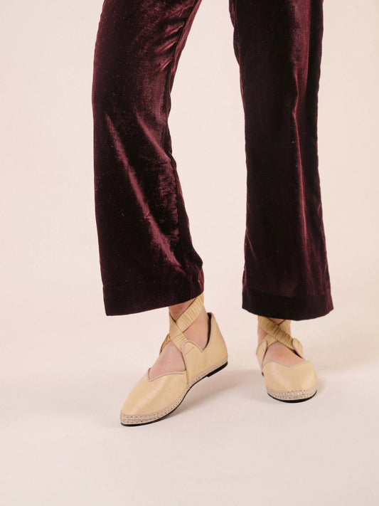 Loafers Cream shoes SVETI STEFAN 37 (US 6)