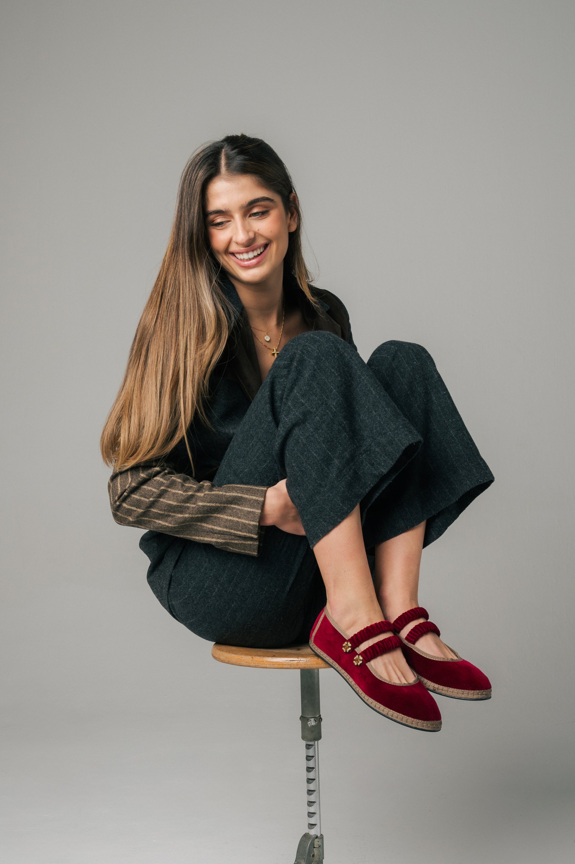 Double Lace Ballerina Vampire shoes SVETI STEFAN